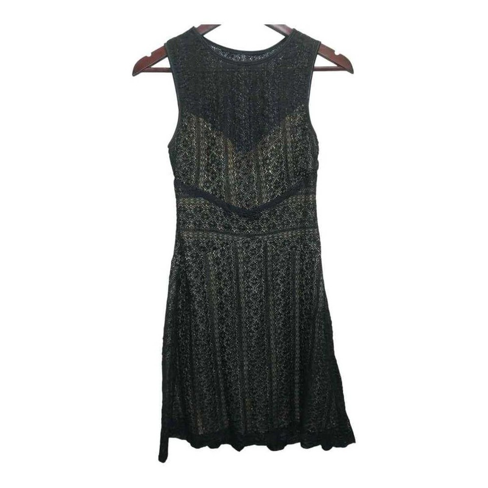 Black stretchy Lace dress‎ by Windsor Size 9/10